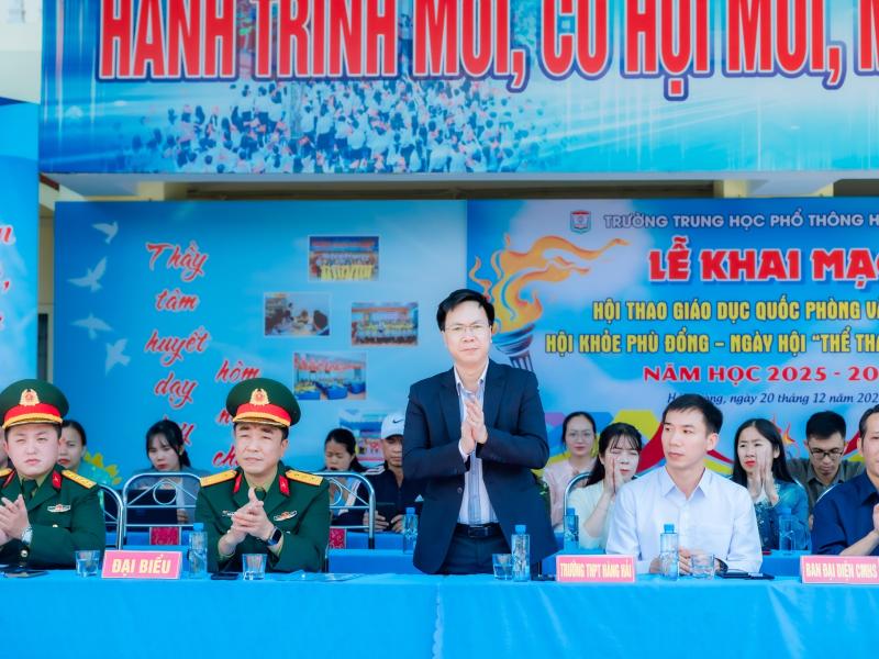 HỘI THAO GDQP&AN, HỘI KHỎE PHÙ ĐỔNG 2025