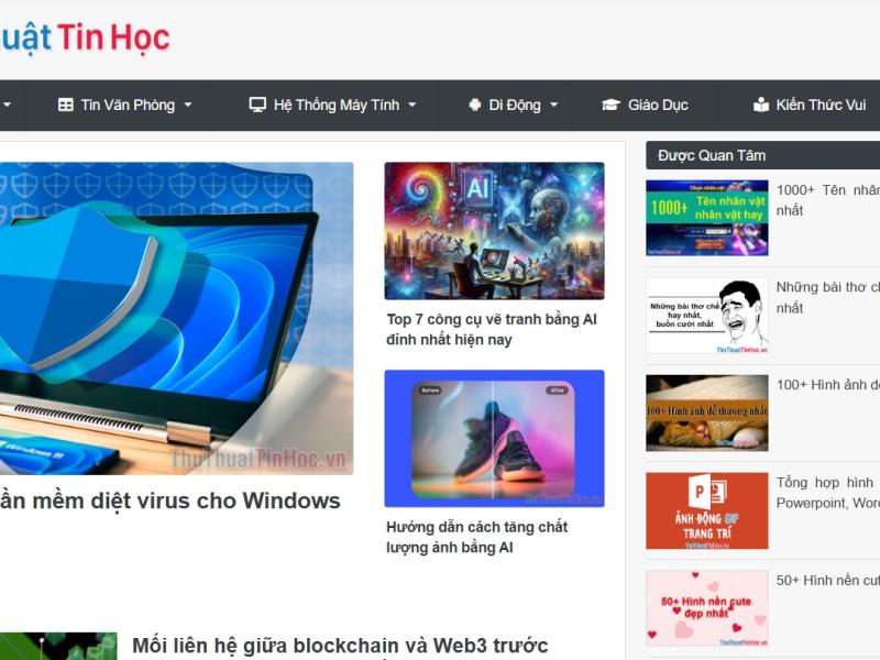 Tài liệu tham khảo môn Tin học