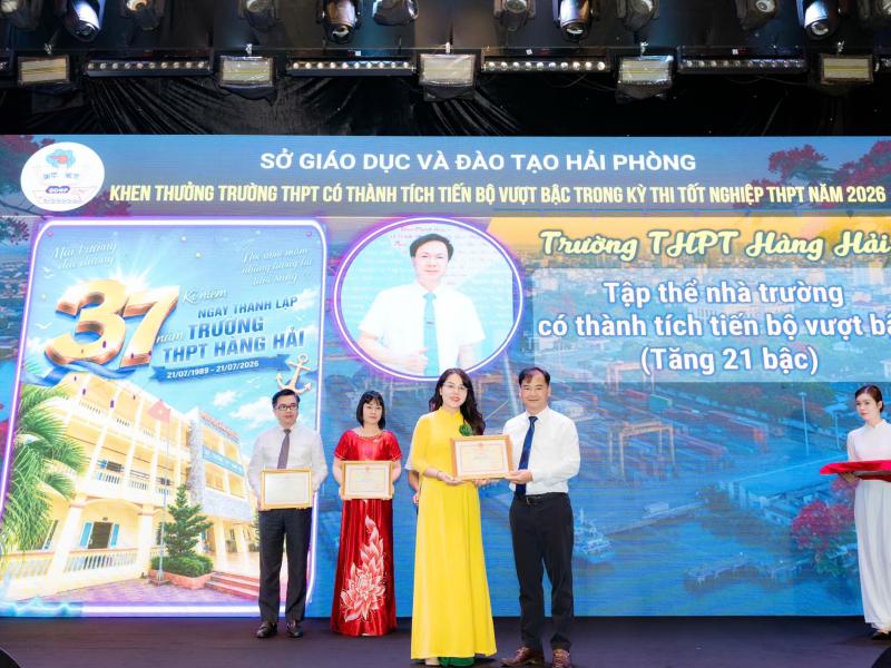  THPT HÀNG HẢI – MỘT DẤU MỐC ĐẸP, MỘT KHỞI ĐẦU MỚI